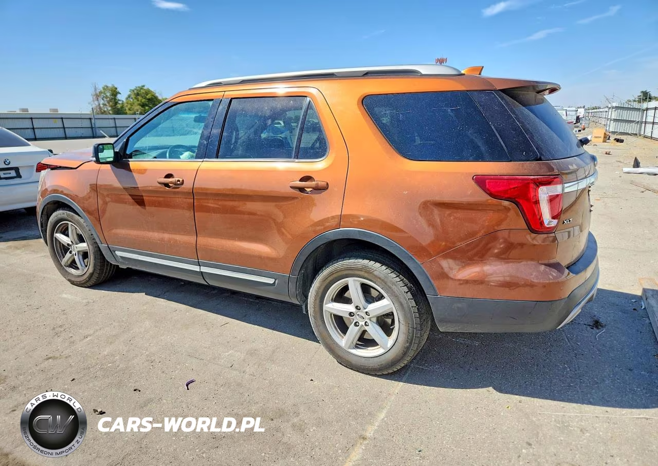 2017 Ford Explorer Xlt VIN:1FM5K8D88HGD43555 - 2
