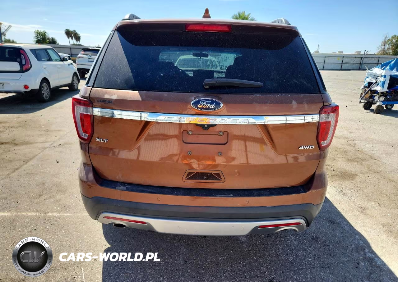 2017 Ford Explorer Xlt VIN:1FM5K8D88HGD43555 - 6