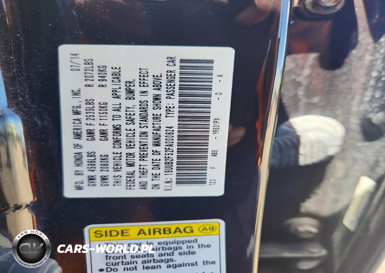 2015 Acura Tlx Tech VIN:19UUB2F52FA000824 - 12