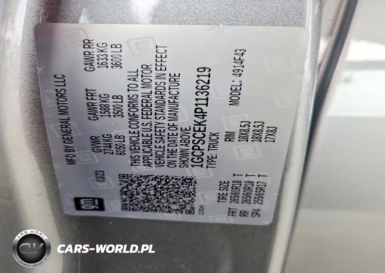 2023 Chevrolet Colorado Lt VIN:1GCPSCEK4P1136219 - 12