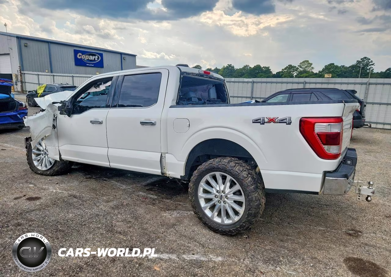 2022 Ford F150 Supercrew VIN:1FTFW1E87NFA41906 - 2