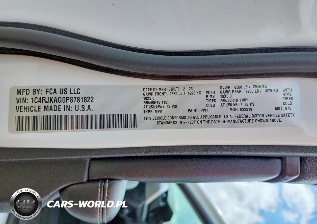 2023 Jeep Grand Cherokee L Laredo VIN:1C4RJKAG0P8781822 - 14