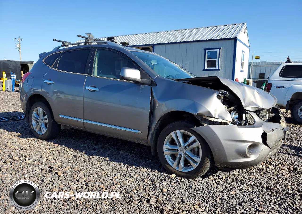 2013 Nissan Rogue S VIN:JN8AS5MV7DW629456 - 4