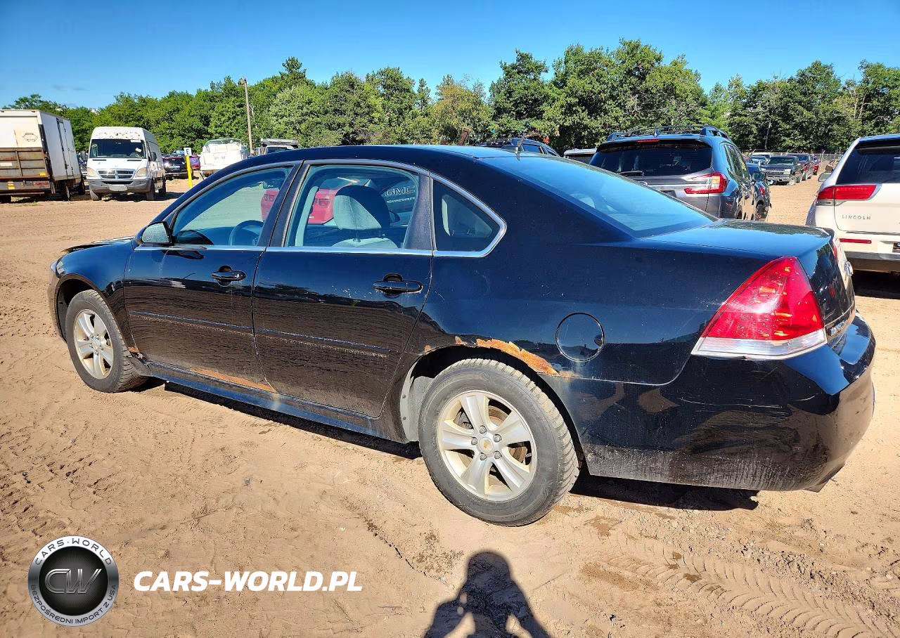 2013 Chevrolet Impala Ls VIN:2G1WF5E36D1124463 - 2