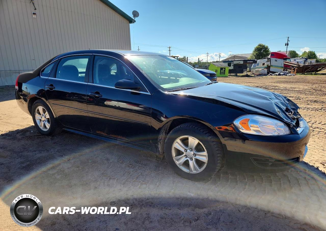 2013 Chevrolet Impala Ls VIN:2G1WF5E36D1124463 - 4