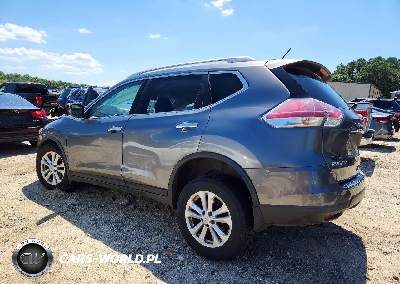 2015 Nissan Rogue Sv VIN:KNMAT2MT8FP541440 - 2