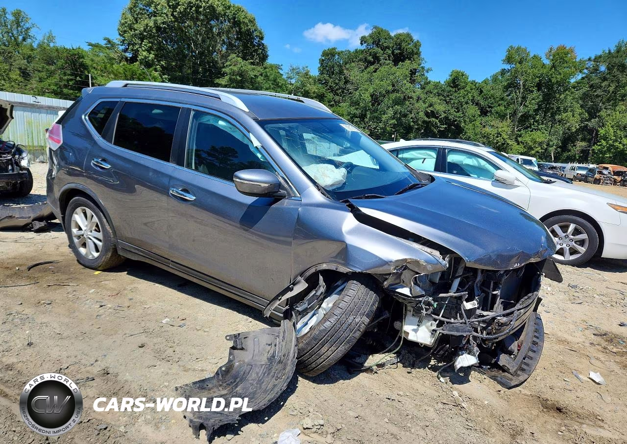 2015 Nissan Rogue Sv VIN:KNMAT2MT8FP541440 - 4