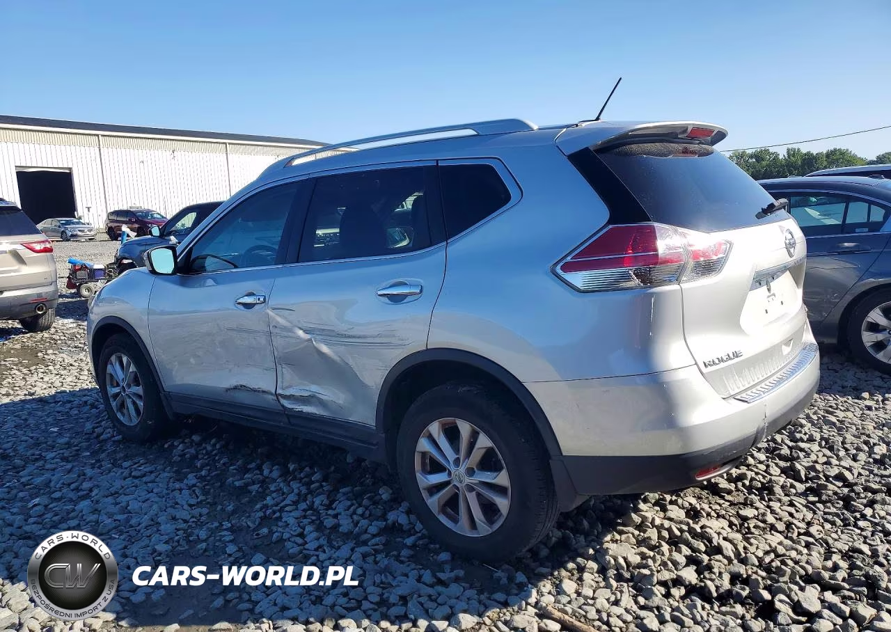 2015 Nissan Rogue Sv VIN:5N1AT2MVXFC912716 - 2