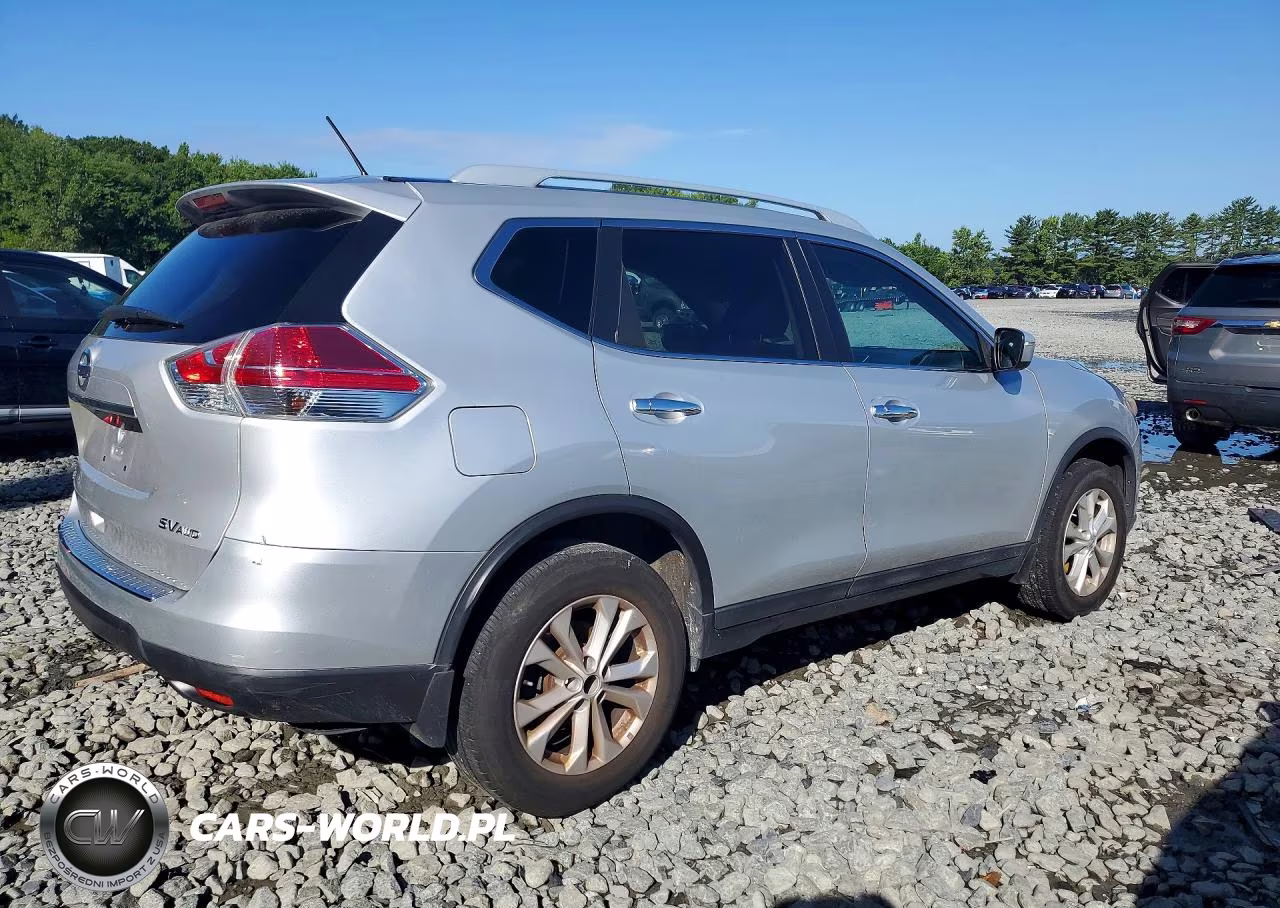 2015 Nissan Rogue Sv VIN:5N1AT2MVXFC912716 - 3