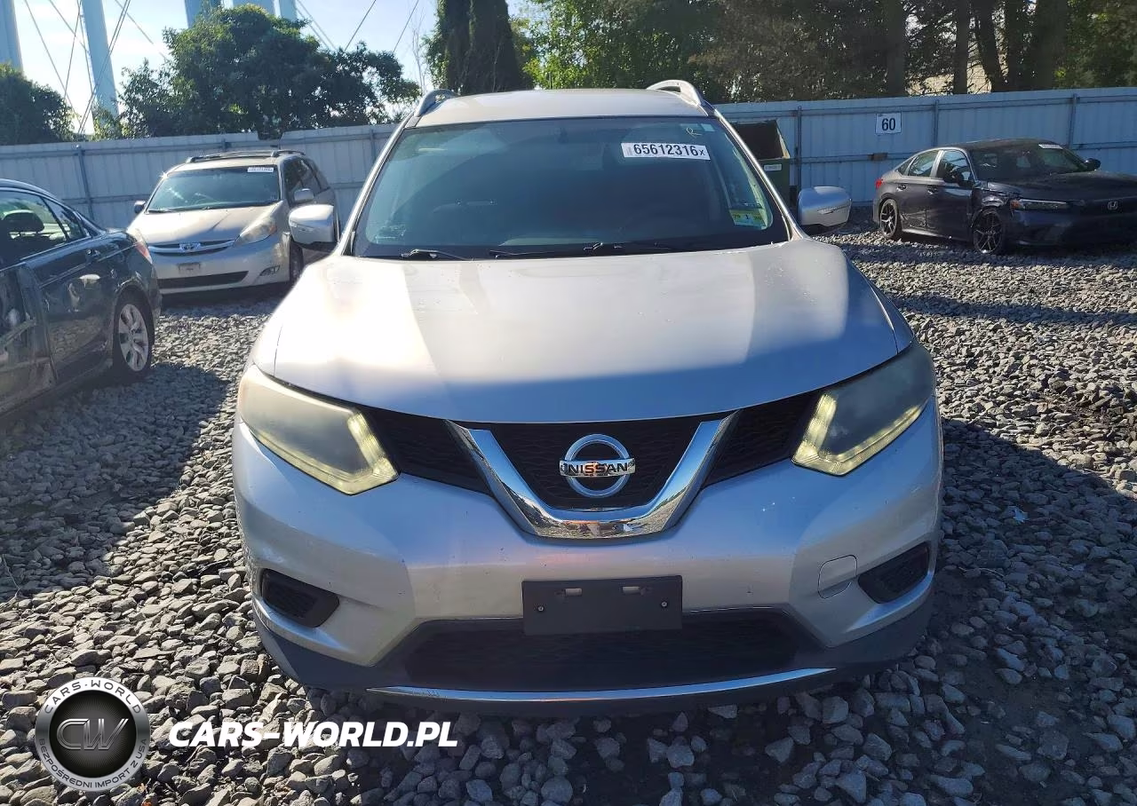 2015 Nissan Rogue Sv VIN:5N1AT2MVXFC912716 - 5
