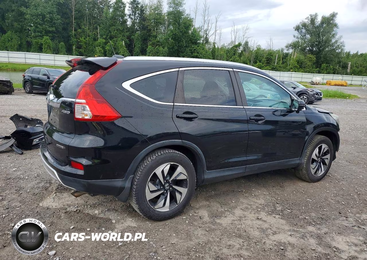 2015 Honda Cr-V Touring VIN:5J6RM4H94FL096660 - 3