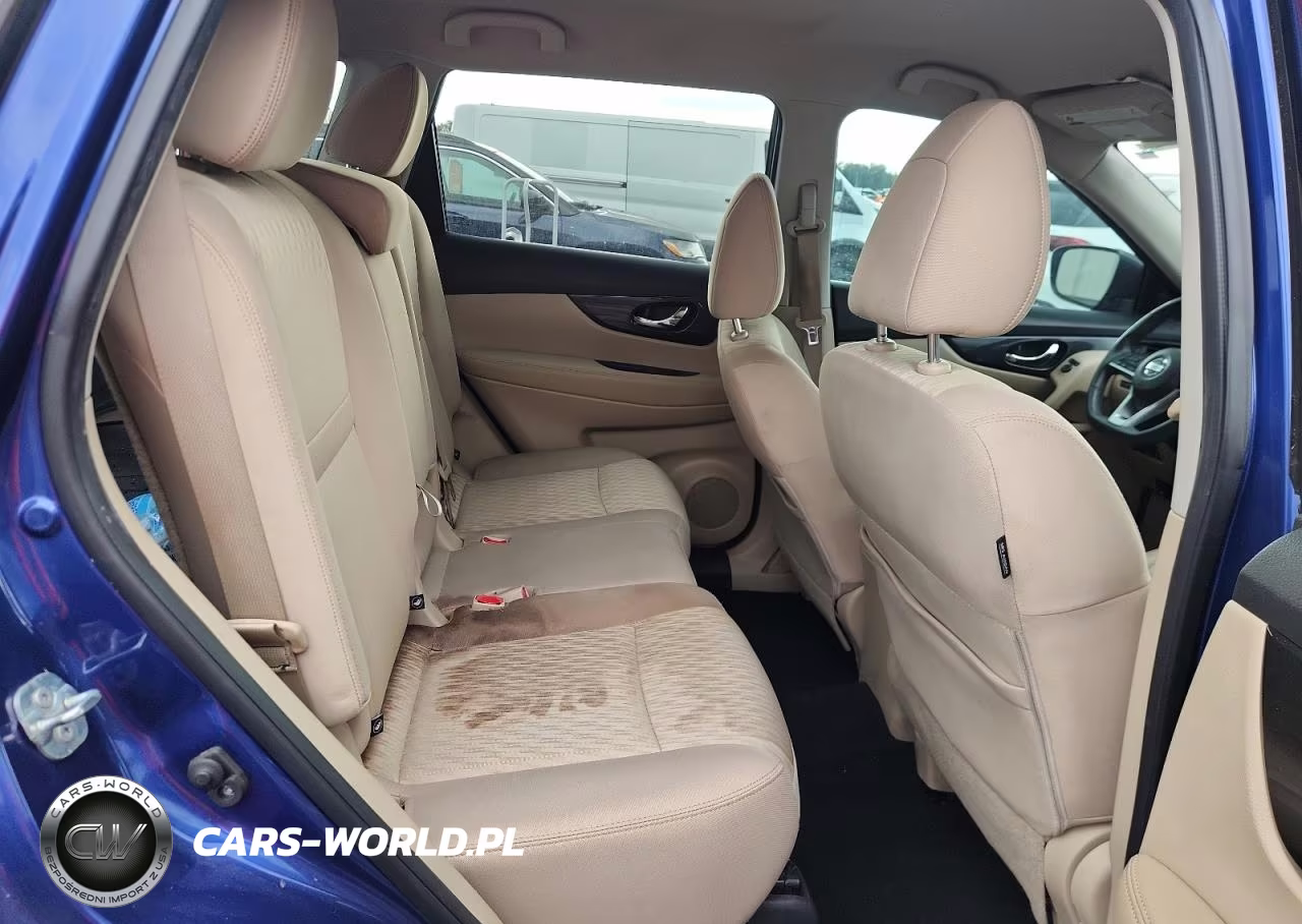 2017 Nissan Rogue Sv VIN:KNMAT2MT6HP557171 - 11