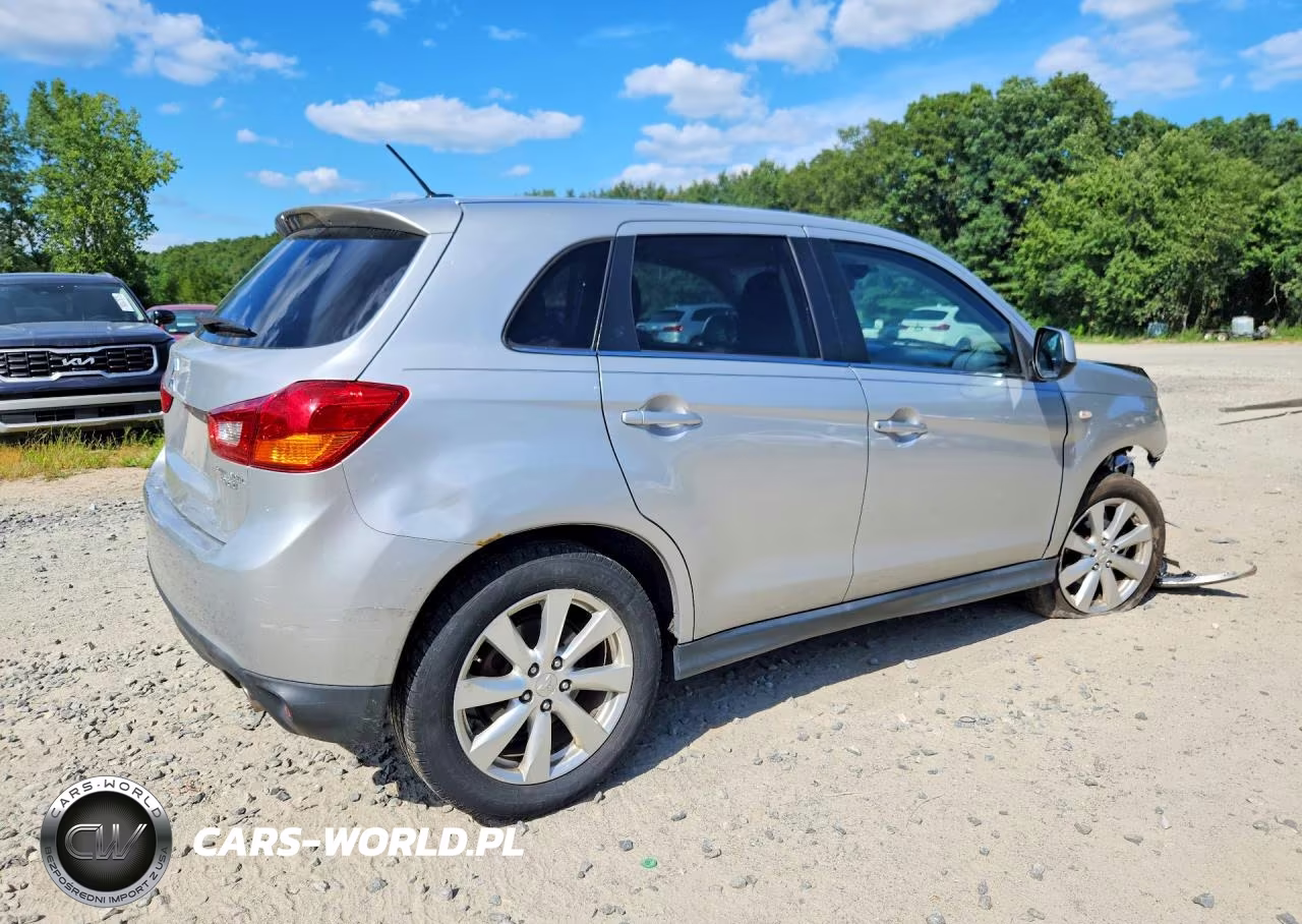 2014 Mitsubishi Outlander Sport Se VIN:4A4AR4AU2EE013936 - 3