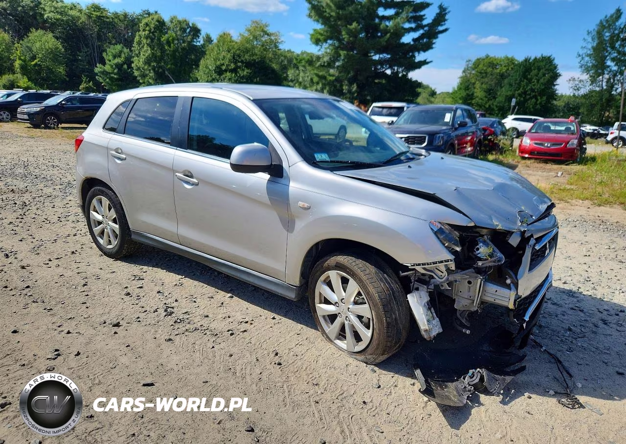 2014 Mitsubishi Outlander Sport Se VIN:4A4AR4AU2EE013936 - 4