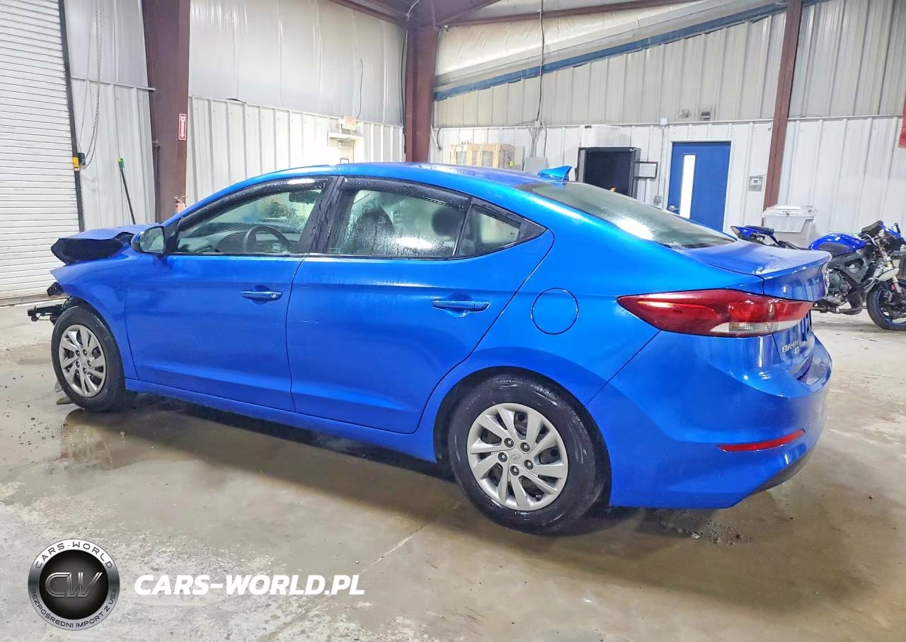 2017 Hyundai Elantra Se VIN:KMHD74LF6HU315776 - 2
