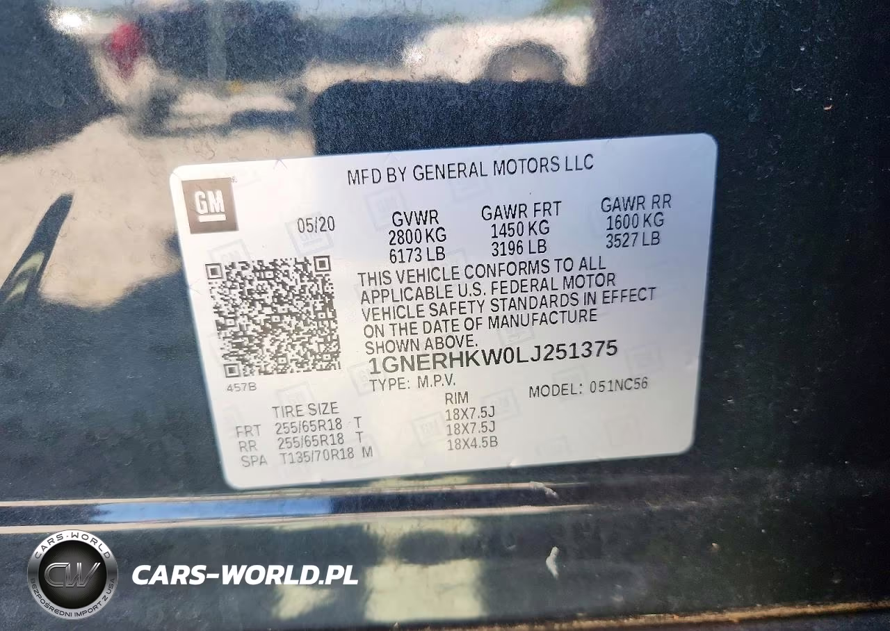 2020 Chevrolet Traverse Lt VIN:1GNERHKW0LJ251375 - 14