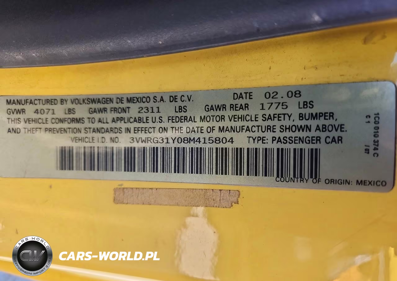 2008 Volkswagen New Beetle Convertible Se VIN:3VWRG31Y08M415804 - 12