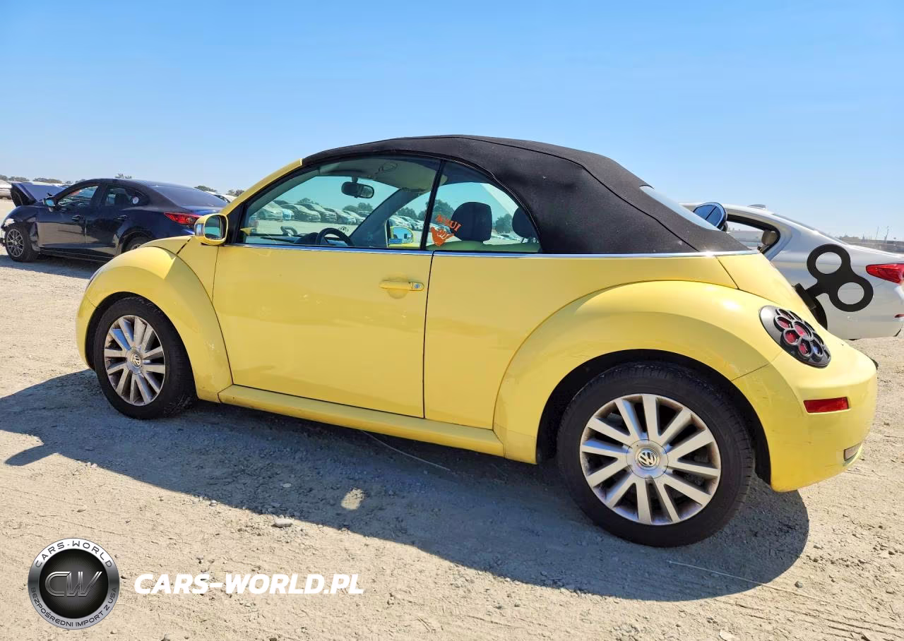 2008 Volkswagen New Beetle Convertible Se VIN:3VWRG31Y08M415804 - 2