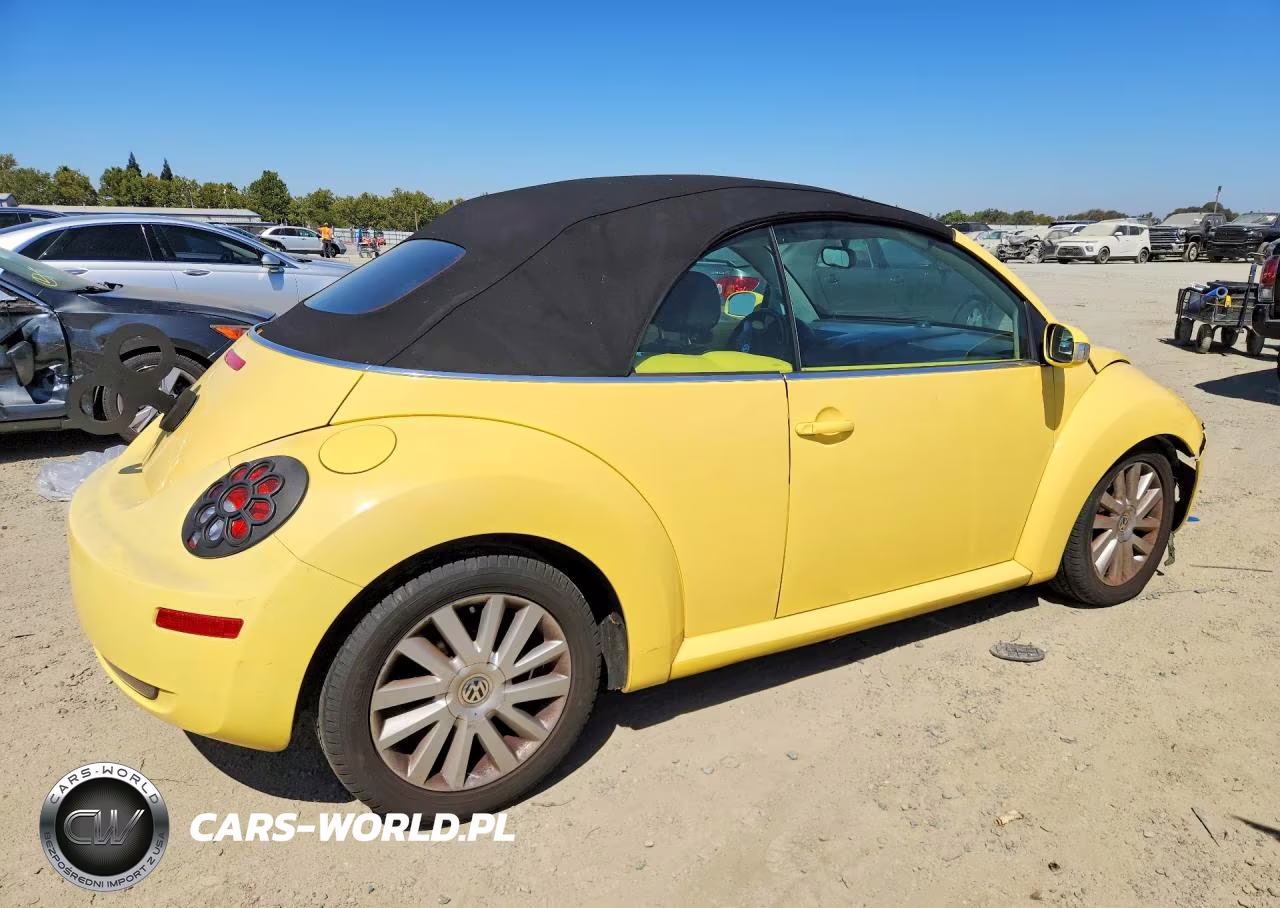 2008 Volkswagen New Beetle Convertible Se VIN:3VWRG31Y08M415804 - 3