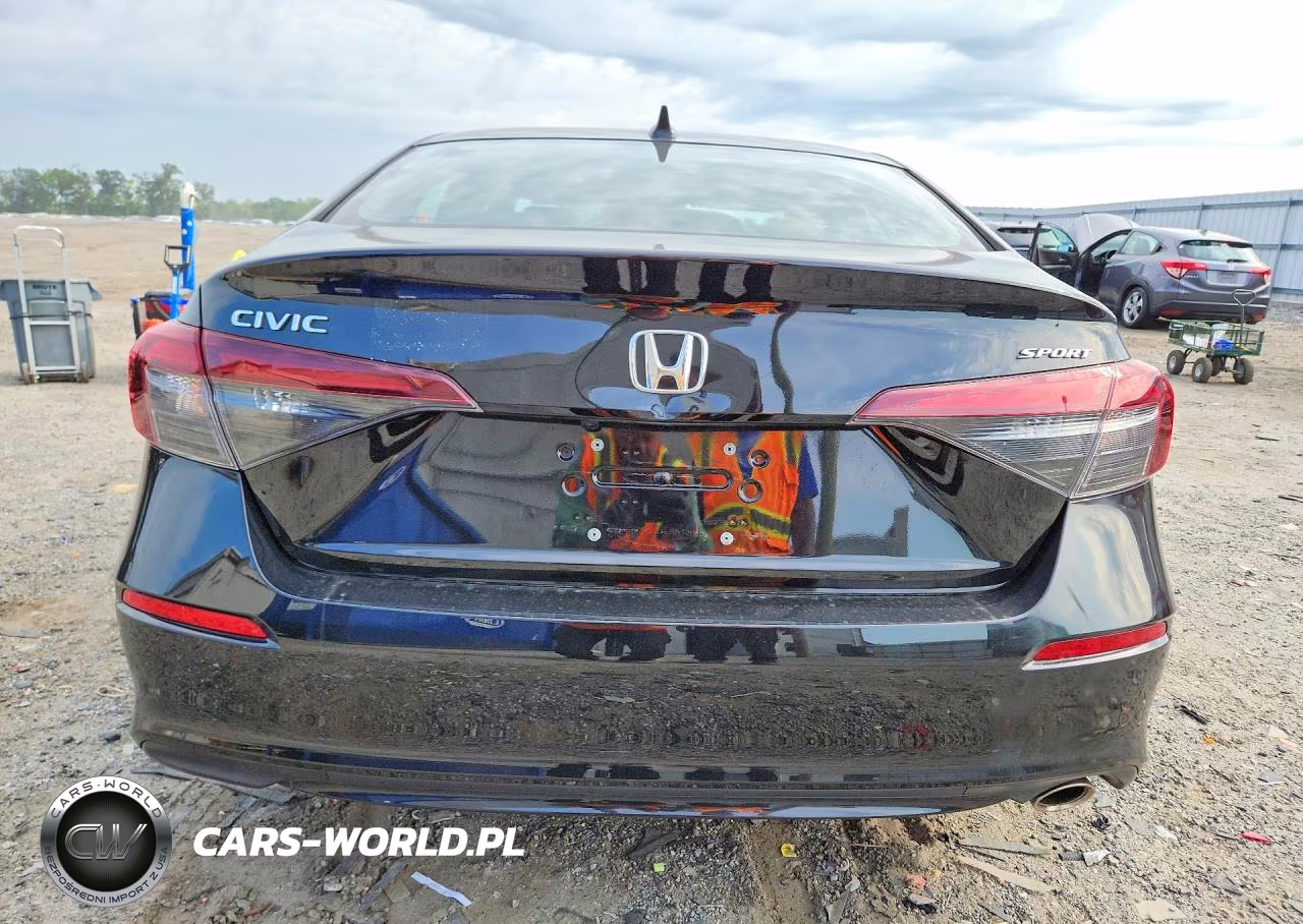 2025 Honda Civic Sport VIN:2HGFE2F55SH605254 - 6