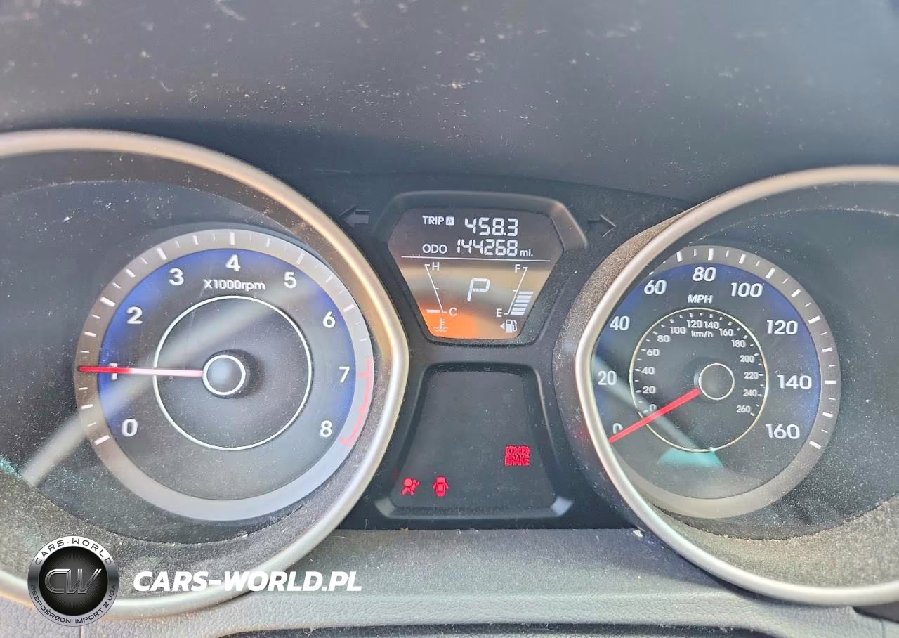 2013 Hyundai Elantra Coupe Gs VIN:KMHDH6AEXDU006776 - 9