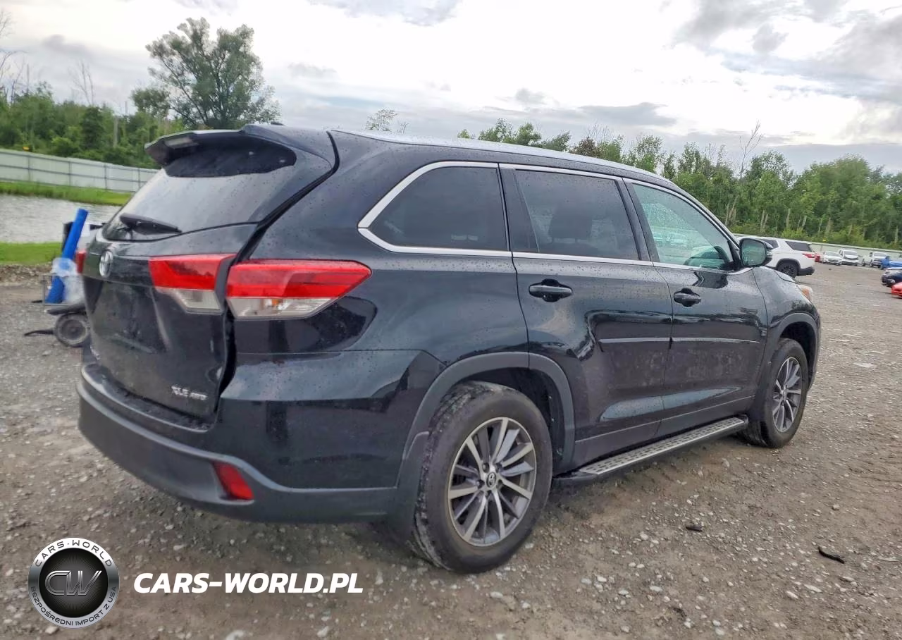 2019 Toyota Highlander Xle VIN:5TDJZRFH2KS612373 - 3