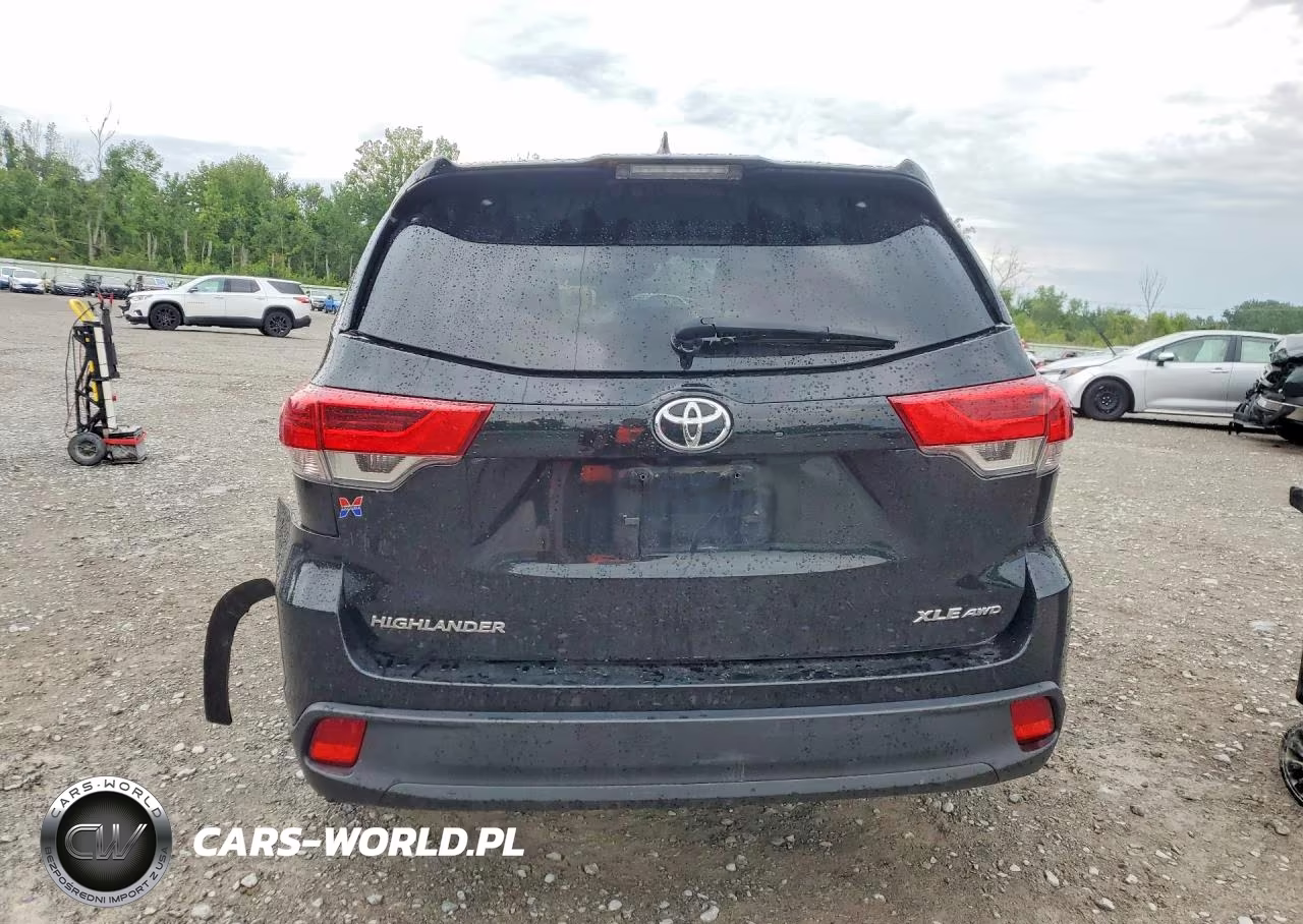 2019 Toyota Highlander Xle VIN:5TDJZRFH2KS612373 - 6