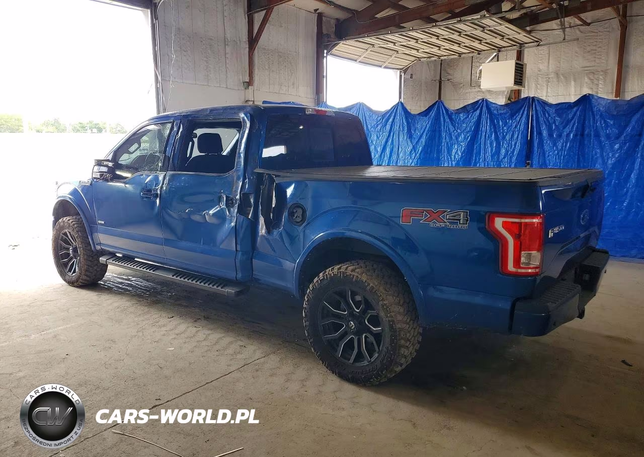 2017 Ford F150 Supercrew VIN:1FTFW1EG4HKD91142 - 2