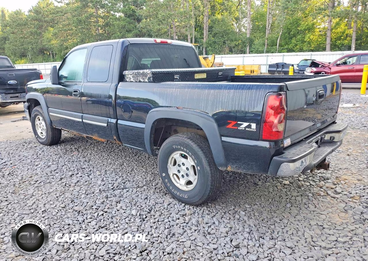 2004 Chevrolet Silverado K1500 VIN:2GCEK19T741256472 - 2