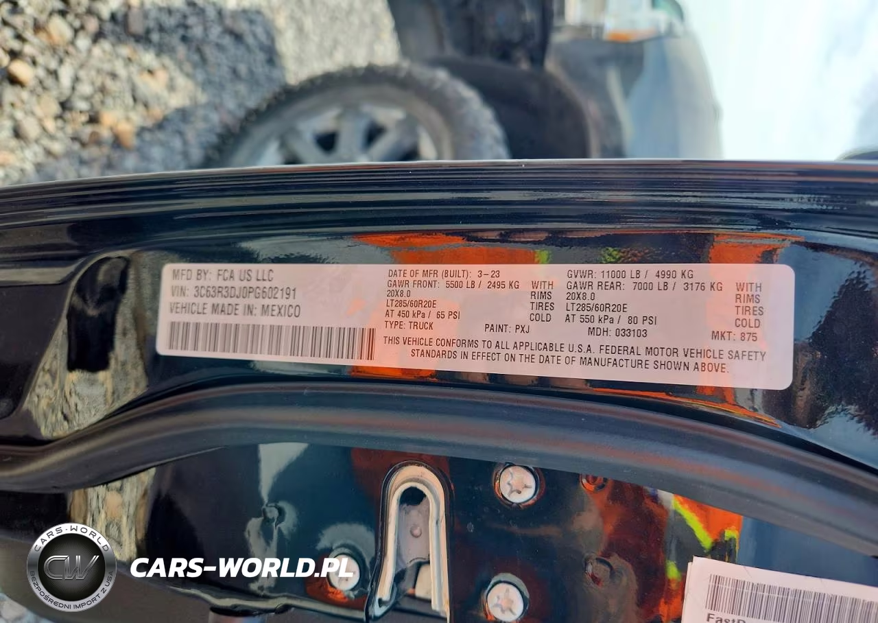 2023 Ram 3500 Big Horn VIN:3C63R3DJ0PG602191 - 12