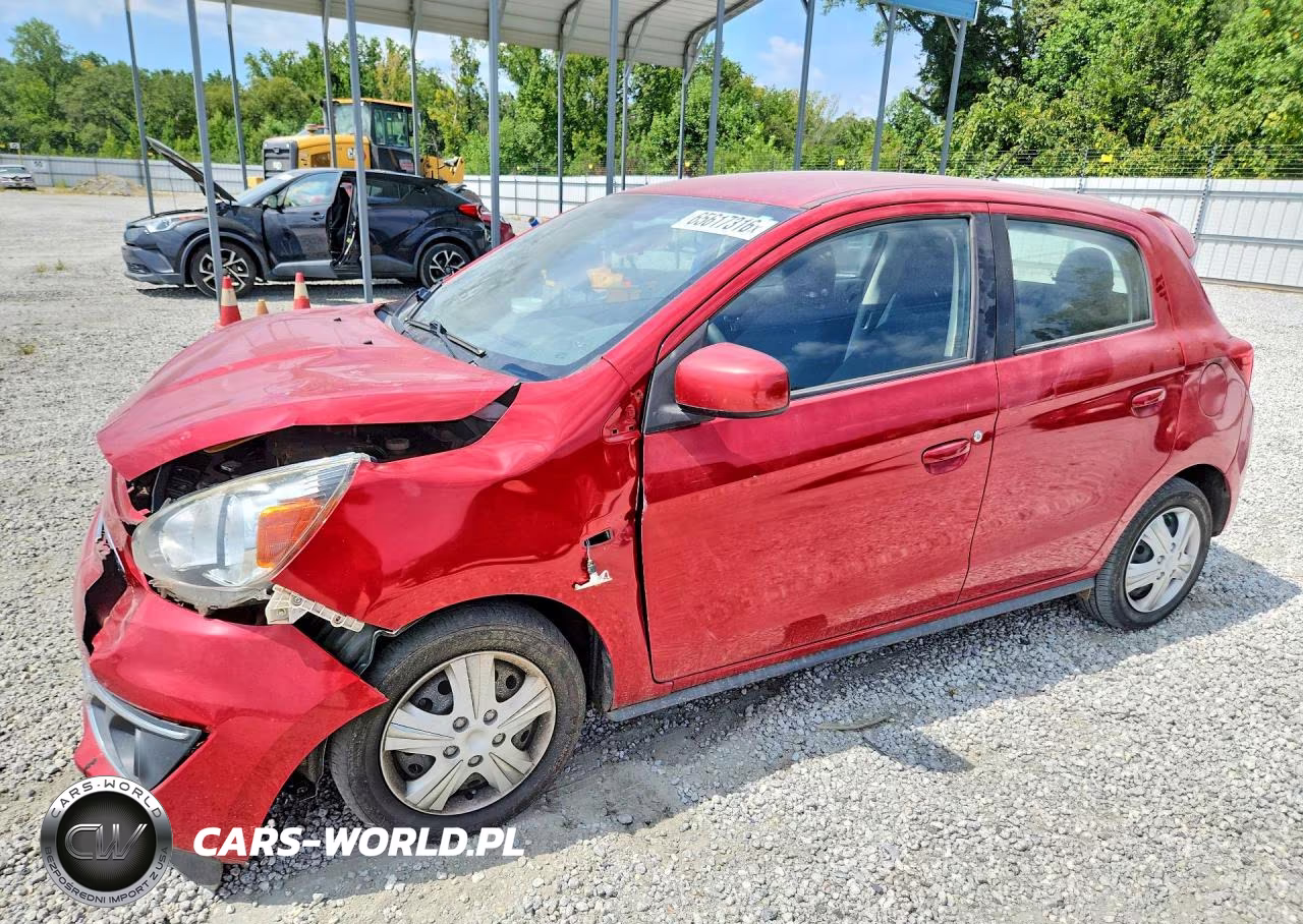 2018 Mitsubishi Mirage Es VIN:ML32A3HJ5JH008749 - 1