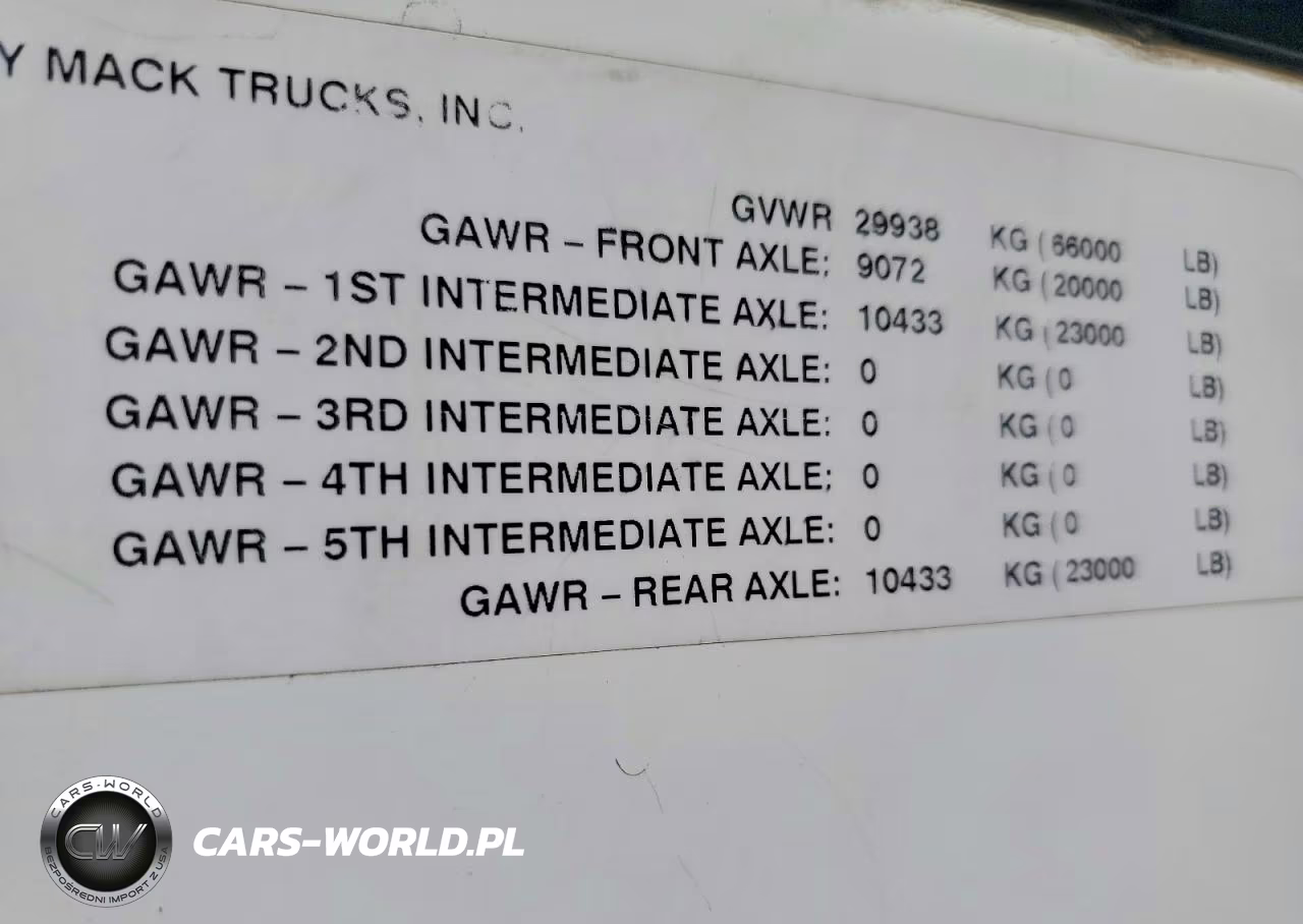 2013 Mack Leu613 Refuse Truck VIN:1M2AU02C5DM007505 - 12