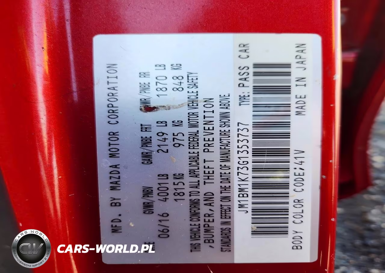 2016 Mazda 3 Sport VIN:JM1BM1K73G1353737 - 12