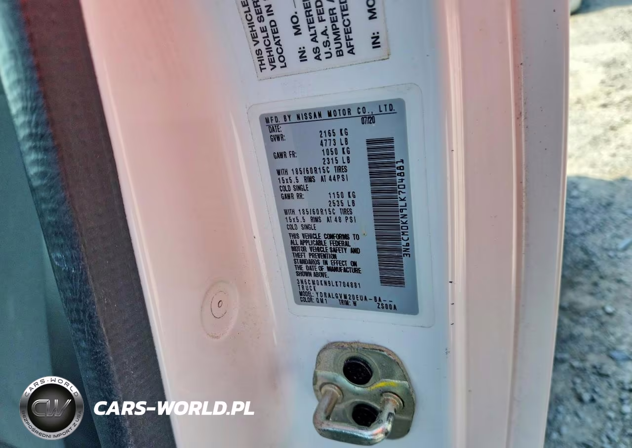2020 Nissan Nv200 Sv VIN:3N6CM0KN9LK704881 - 13
