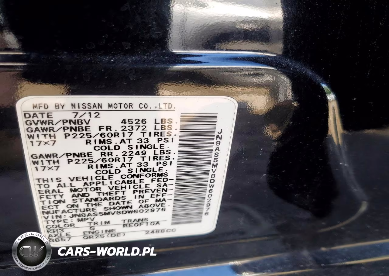 2013 Nissan Rogue S VIN:JN8AS5MV8DW602976 - 13