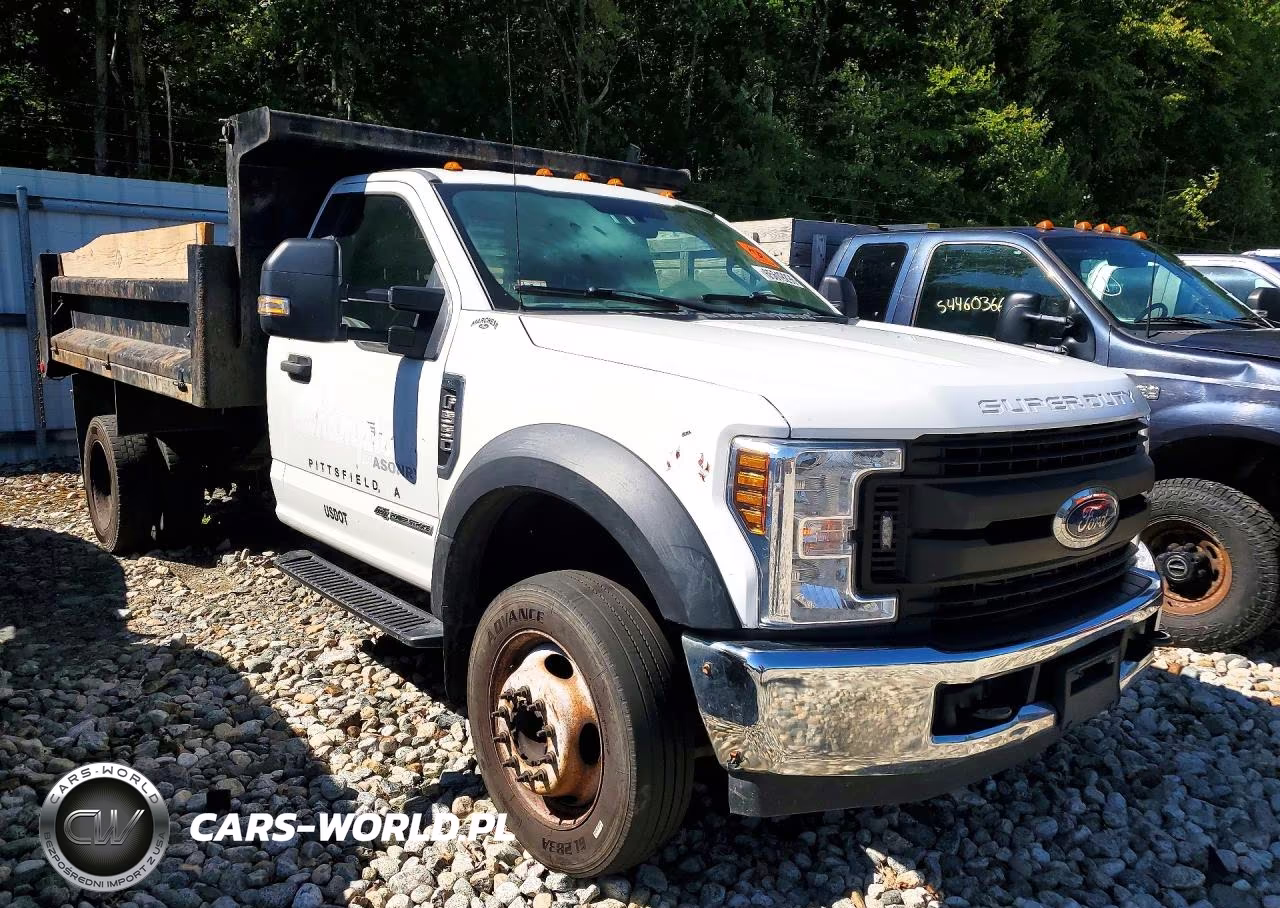 2019 Ford F550 Super Duty Dump Truck VIN:1FDUF5GT7KEE68869 - 4