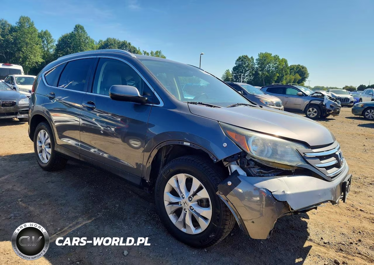 2014 Honda Cr-V Exl VIN:2HKRM4H79EH669754 - 4