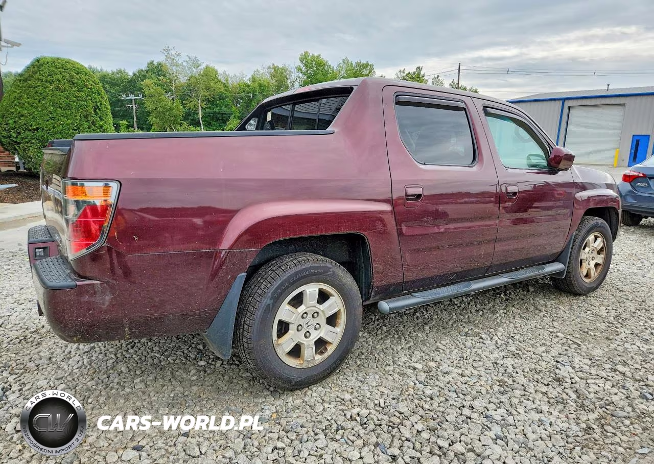 2008 Honda Ridgeline Rts VIN:2HJYK16418H539159 - 3