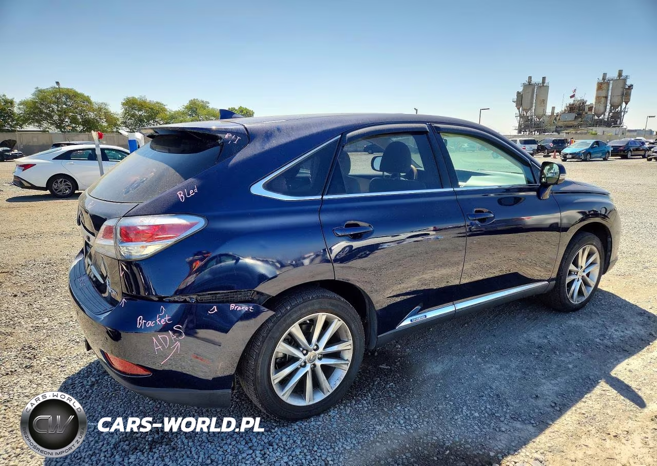 2015 Lexus Rx 450H VIN:2T2ZB1BAXFC001289 - 3