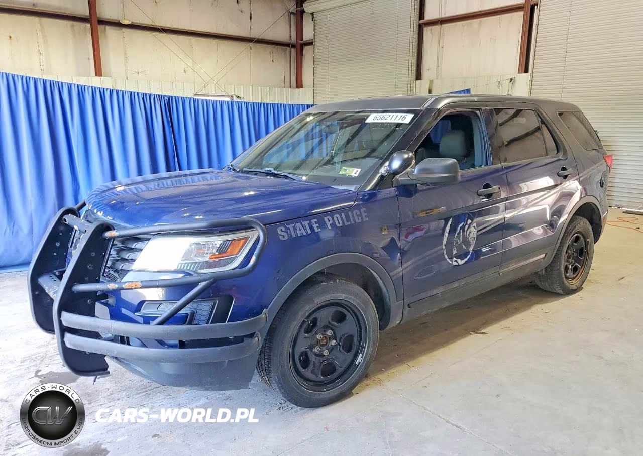 2017 Ford Explorer Police Interceptor VIN:1FM5K8AR8HGC57711 - 1