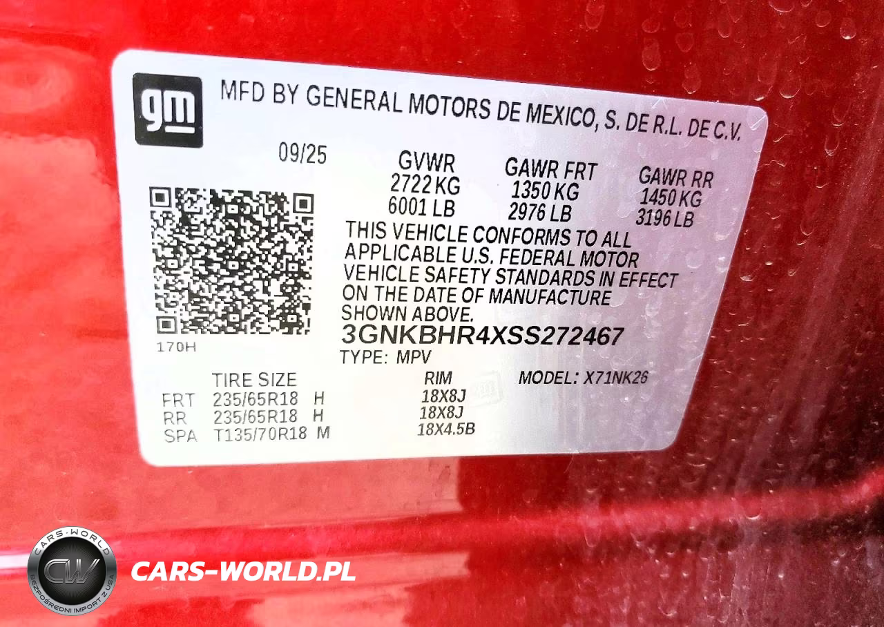 2025 Chevrolet Blazer 2Lt VIN:3GNKBHR4XSS272467 - 14
