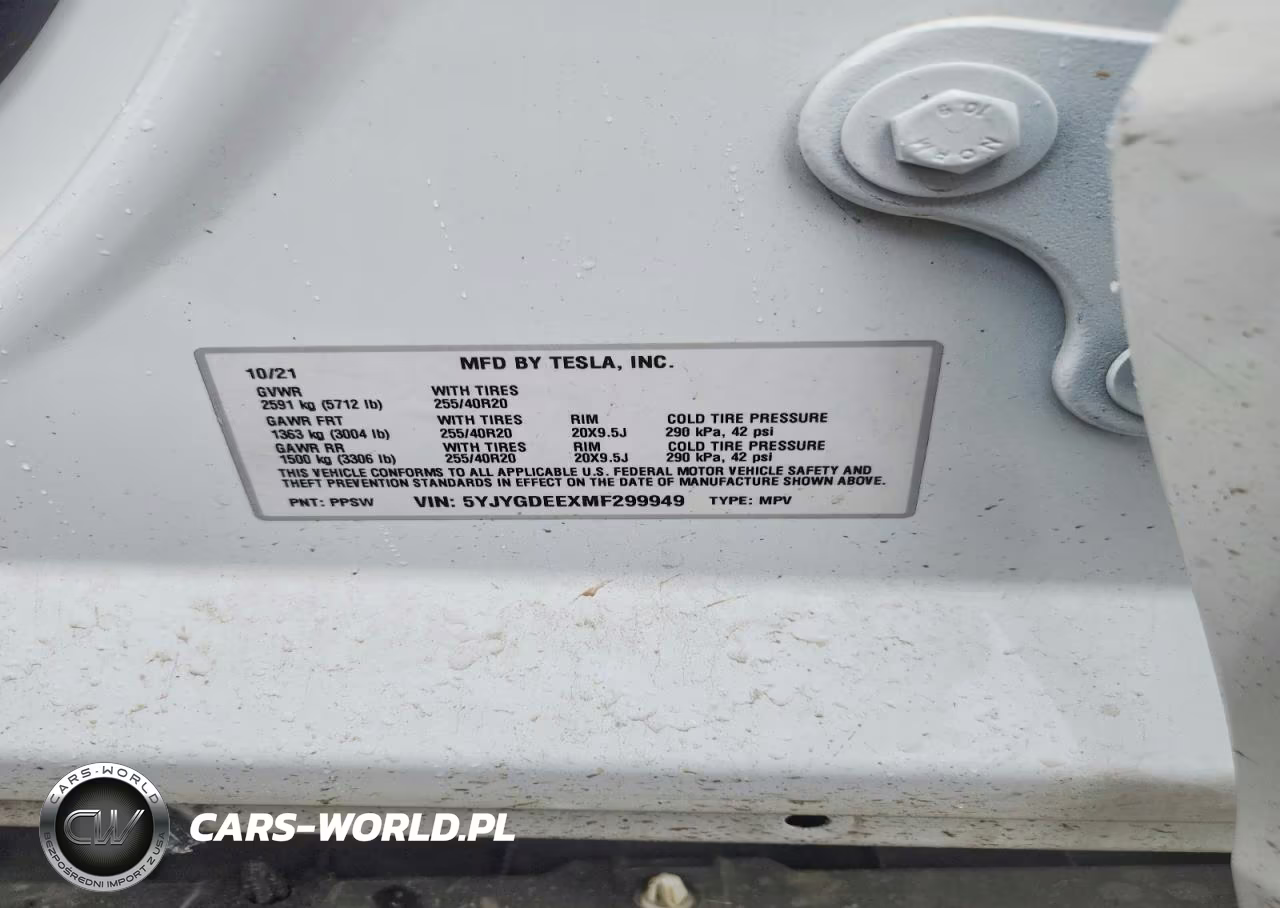 2021 Tesla Model Y VIN:5YJYGDEEXMF299949 - 13