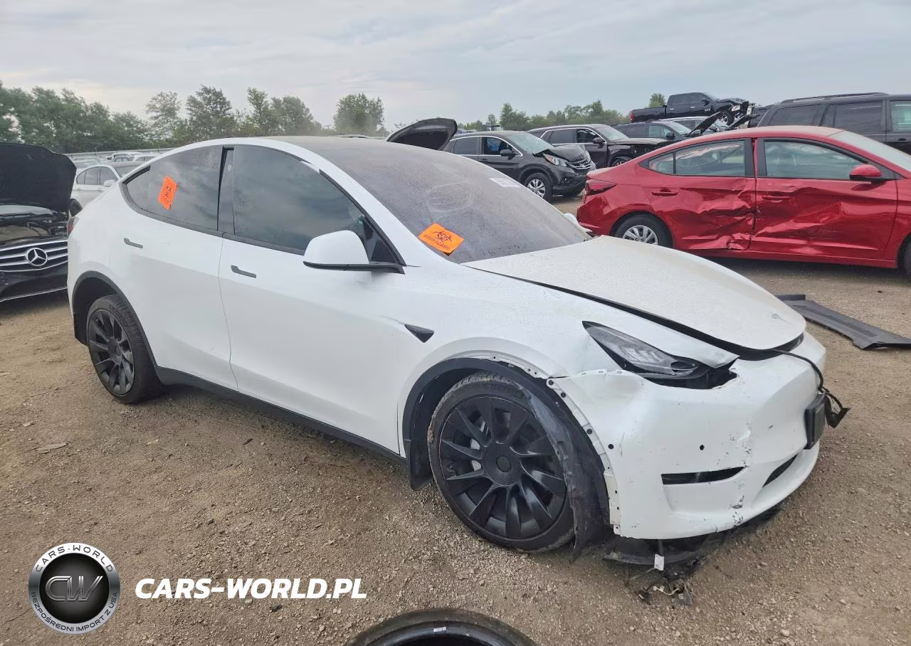 2021 Tesla Model Y VIN:5YJYGDEEXMF299949 - 4