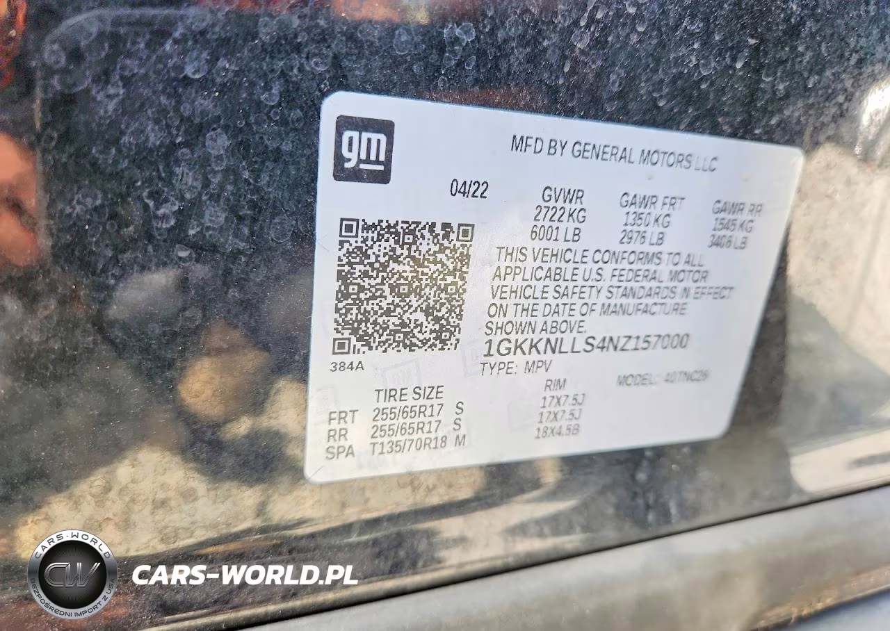 2022 GMC Acadia At4 VIN:1GKKNLLS4NZ157000 - 13