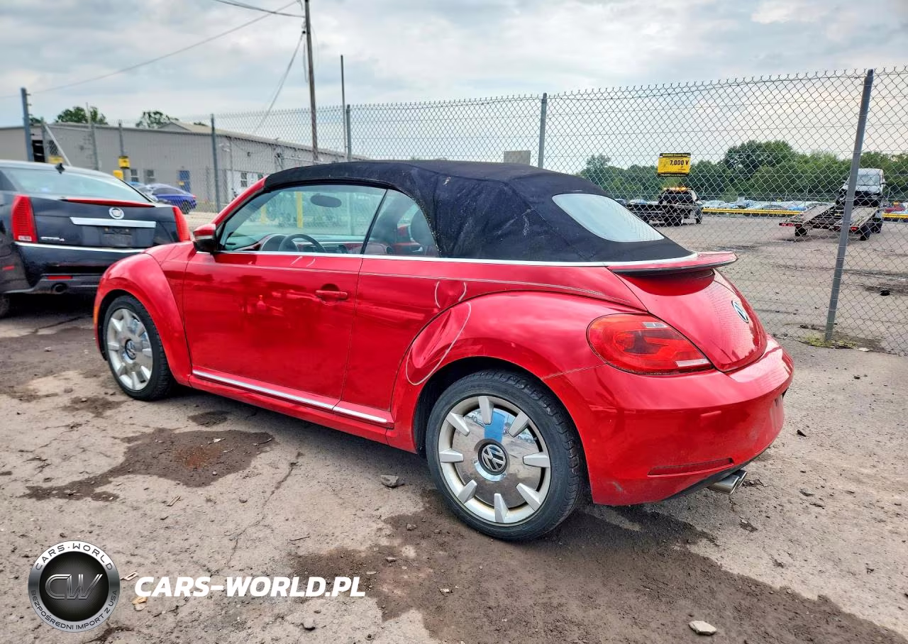 2013 Volkswagen Beetle VIN:3VW5X7AT7DM816156 - 2