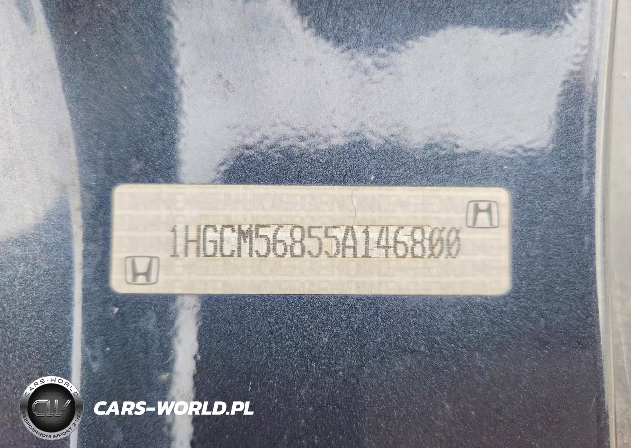 2005 Honda Accord Ex VIN:1HGCM56855A146800 - 13