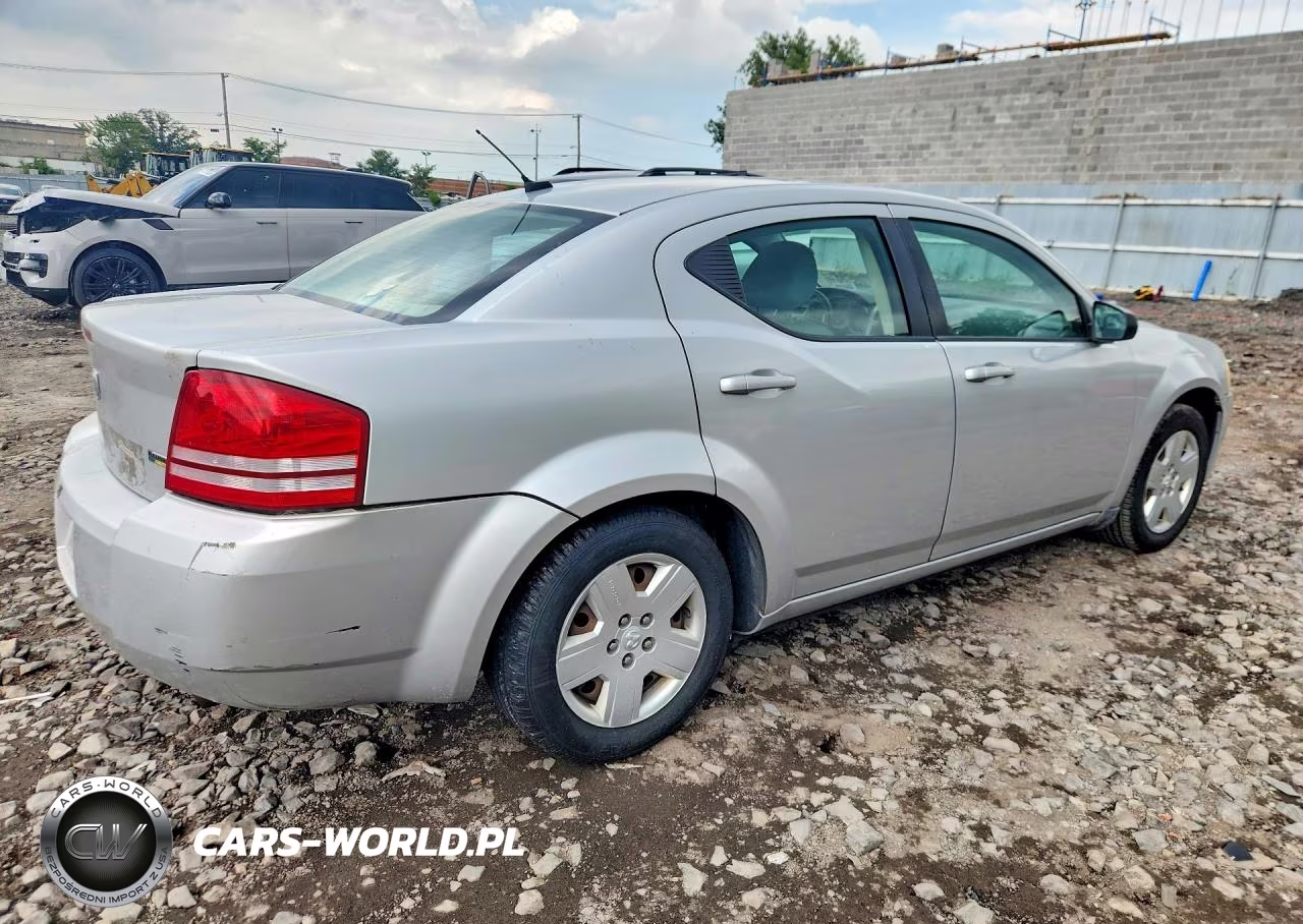 2008 Dodge Avenger Se VIN:1B3LC46R68N283490 - 3