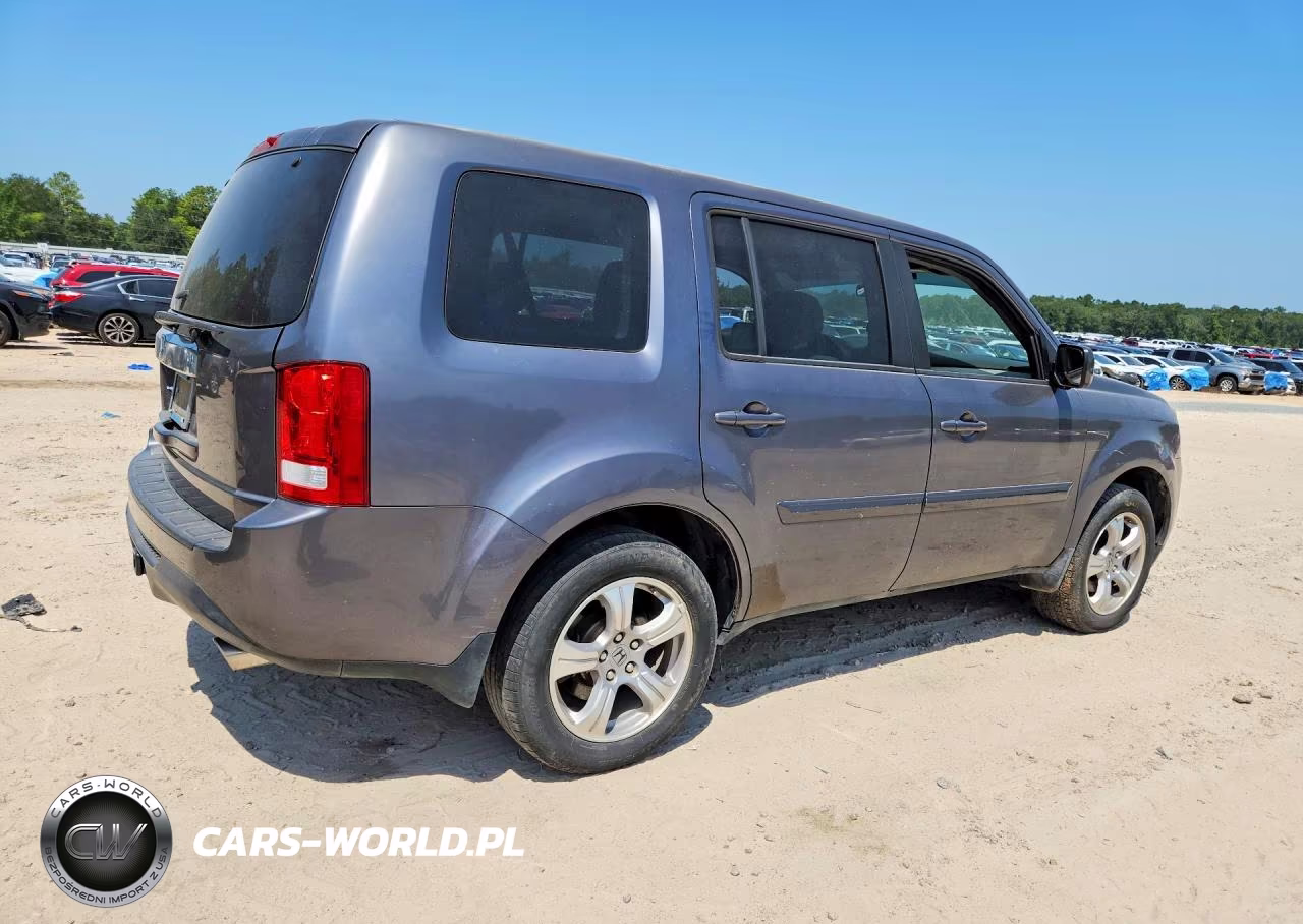 2014 Honda Pilot Ex VIN:5FNYF3H48EB015543 - 3