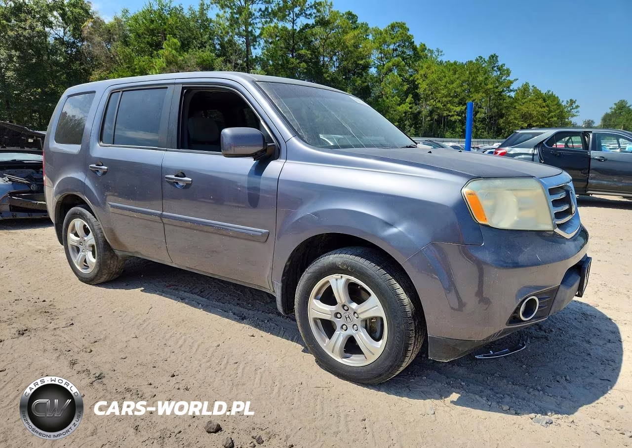 2014 Honda Pilot Ex VIN:5FNYF3H48EB015543 - 4