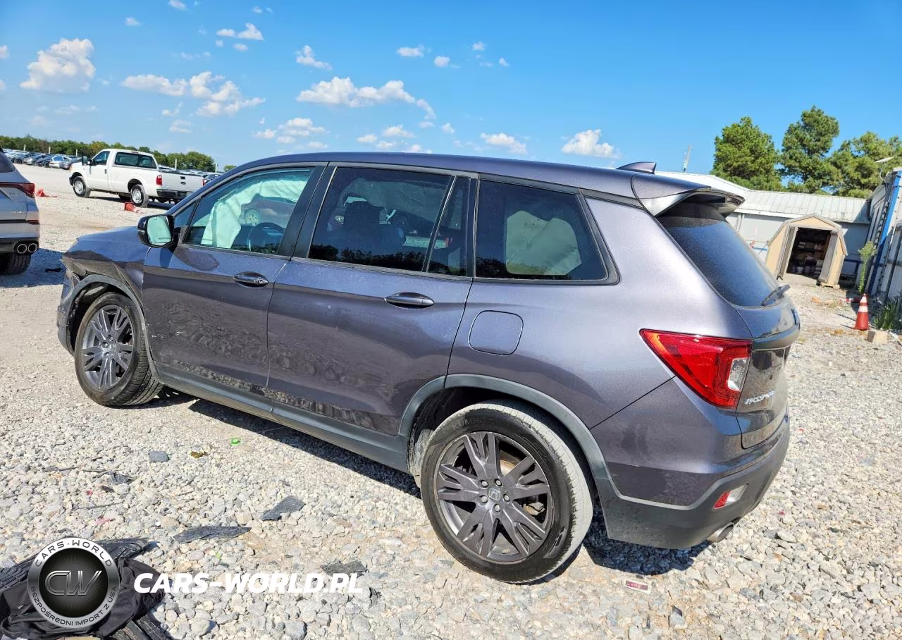 2021 Honda Passport Exl VIN:5FNYF7H59MB009930 - 2